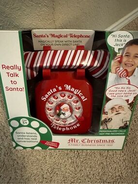 Santa's Magical Telephone - Red